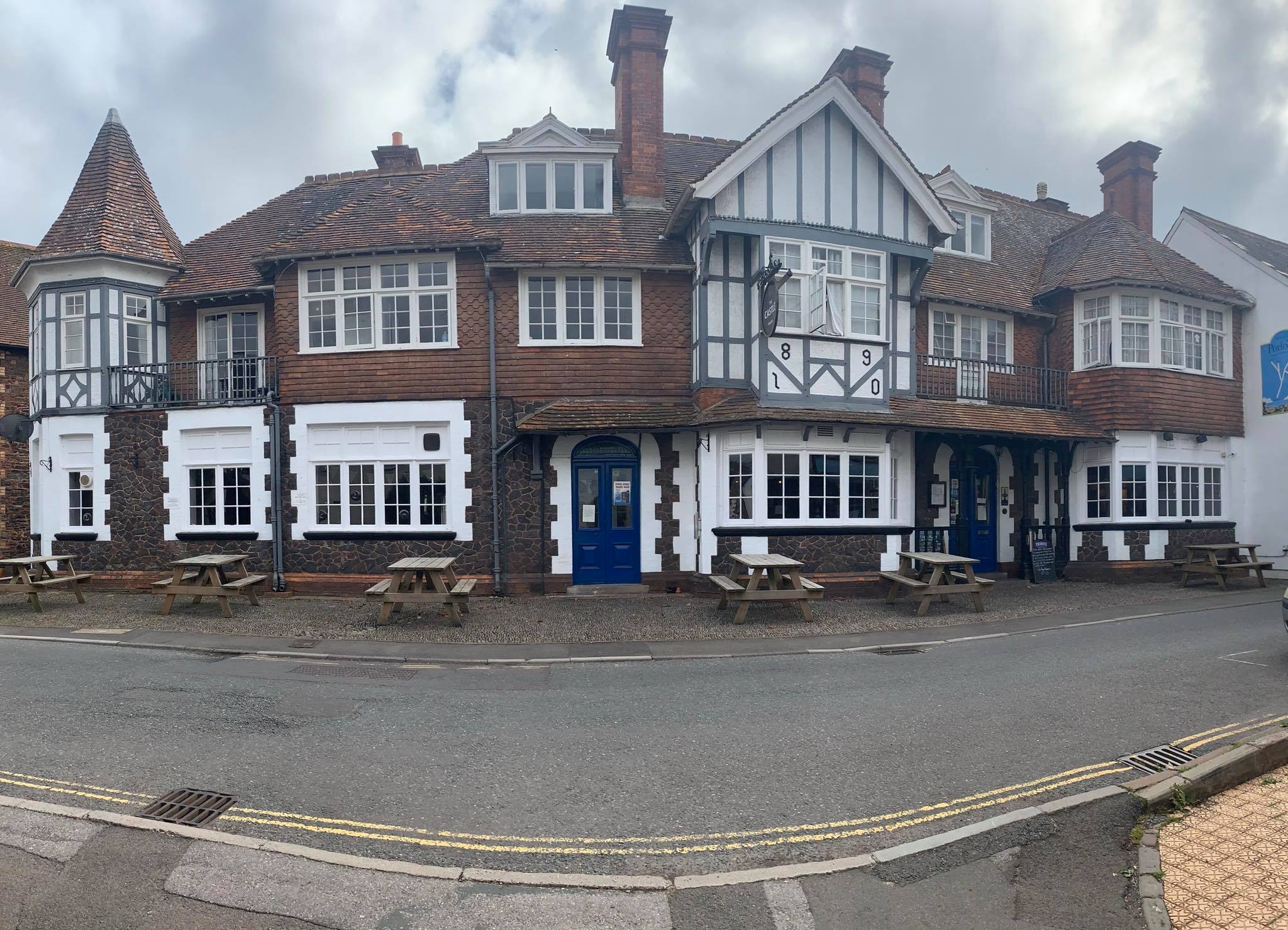 The Castle on Porlock High Street